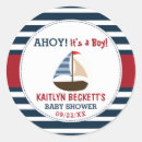 Search for baby boy boat stickers It's a boy