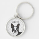 Search for cute boston terrier key rings Animal