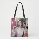 Search for new years eve tote bags Retro
