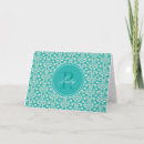 Search for damask note cards Teal