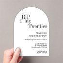 Search for rip 20s invitations Funny