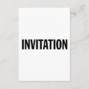 Search for clever invitations Black