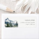 Search for national parks return address labels Watercolor