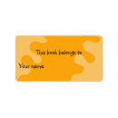 Search for yellow bookplates School