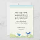 Search for fun baby shower invitations Bird