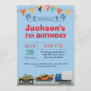 Search for transportation invitations Dump truck