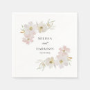 Search for blush napkins Pink flowers