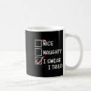 Search for naughty or nice mugs Xmas
