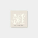 Search for beige post it notes Initials