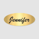 Search for golden name tags Metallic