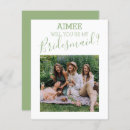 Search for bridal party proposal cards Minimal