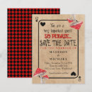 Search for playing save the dates Queen of hearts