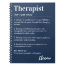 Search for psychologist notebooks Therapist