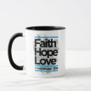 Search for faith hope love mugs Corinthians