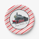 Search for christmas train plates Party