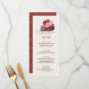Search for dinner party menus Red