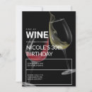 Search for fine birthday invitations Fine as wine