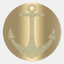 Search for gold anchor stickers Elegant
