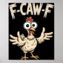 Search for funny chicken cartoon posters Poultry