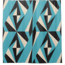 Search for modern abstract shower curtains 50s