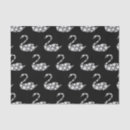 Search for swan tissue paper Black