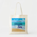 Search for funny reusable tote bags Sea