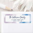 Search for purple bat mitzvah return address labels Jewish