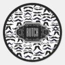 Search for vintage moustache stickers Retro