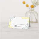Search for floral wedding place cards Bridal shower