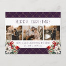 Search for purple and gold christmas cards Modern