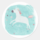 Search for magical unicorn stickers Mystical
