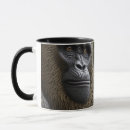 Search for gorilla face mugs Ape