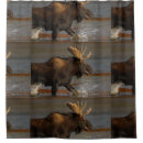 Search for moose shower curtains Animals
