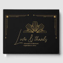 Search for art deco wedding guest books Vintage