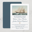 Search for nautical compass wedding invitations Sailing