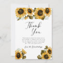 Search for sunflower thank you Rustic