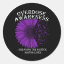 Search for drug addiction stickers Overdosing