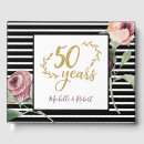Search for 50th anniversary guest books Chic