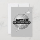 Search for disco ball thank you cards Groovy