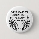 Search for flying monkey badges Funny