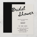 Search for classy bridal shower invitations Minimalist