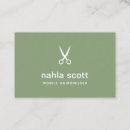 Search for hairdresser business cards Chic