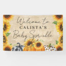 Search for burlap banners Rustic