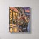 Search for bicycle canvas prints Flowers