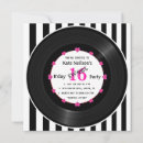 Search for retro sweet 16 invitations Chic