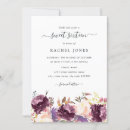 Search for purple bloom invitations Floral