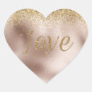 Search for rose gold love stickers Glam