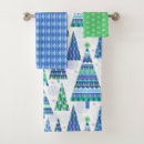 Search for christmas tree bath towels Geometric