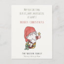 Search for funny christmas greeting postcards Red