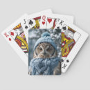 Search for owl playing cards Snow